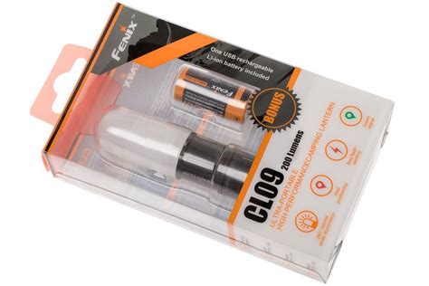 Fenix CL09 Camping Lantern, black | Advantageously shopping at ...