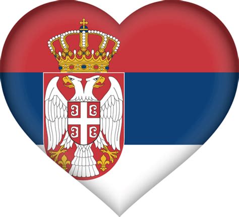 Serbia flag emoji - Country flags