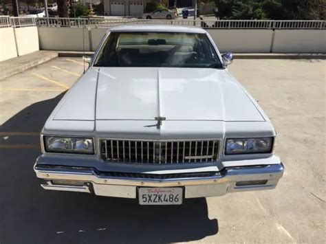 1987 Chevrolet Caprice 9c1 Police Package Classic Chevrolet Caprice