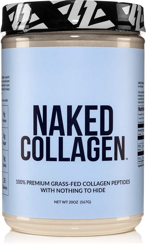 Naked Collagen Proteína en polvo de péptidos de colágeno 60 porciones