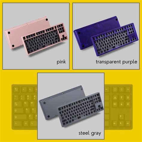 Kbdfans Tiger Lite Hot Swappable Diy Tkl Mechanical Keyboard Kit Gasket Mounted Mechanical