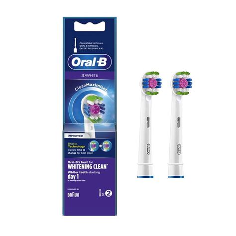 Braun Oral B Oral B D White Clean Maximizer Brossettes X White