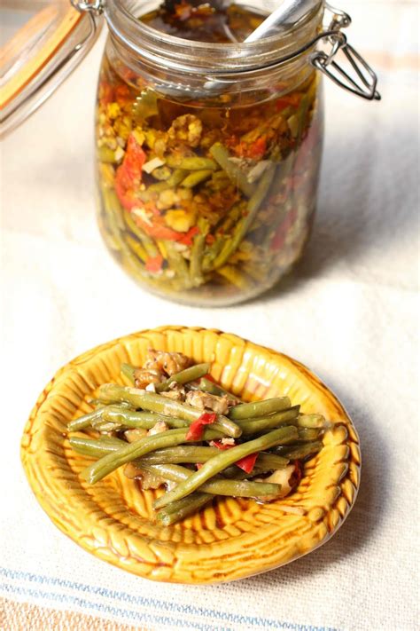 Un Peu Gay Dans Les Coings Haricots Verts Lacto Ferment S L Huile D Olive Liban
