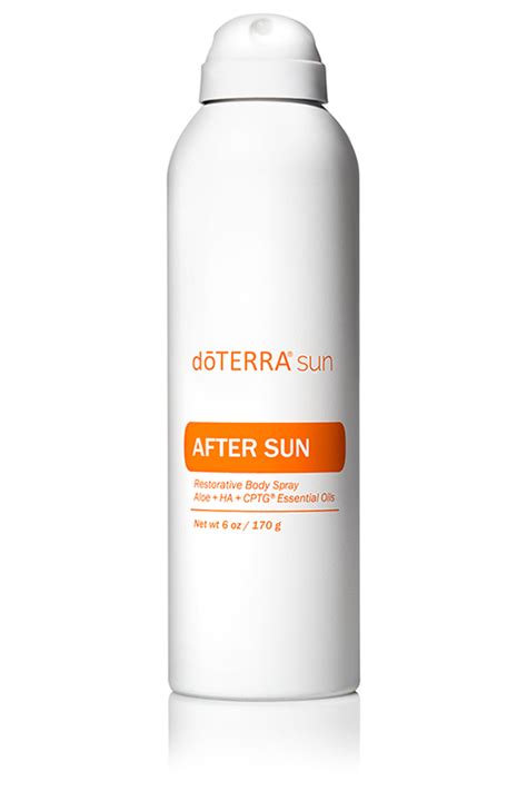 D Terra Sun After Sun Restorative Body Spray D Terra Essential Oils