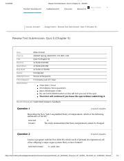 Review Test Submission Quiz 5 Chapter 9 202020 2 Pdf 2 16 2020