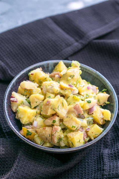 Easy Vegan Potato Salad Recipe Yup It S Vegan