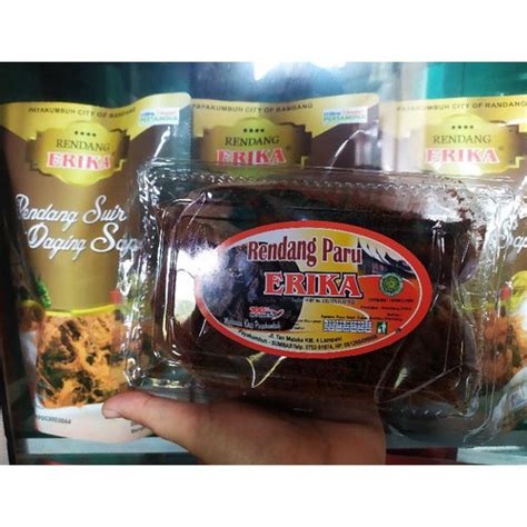 Jual Rendang Paru Kering Erika Kemasan Mika Kota Bekasi Toko