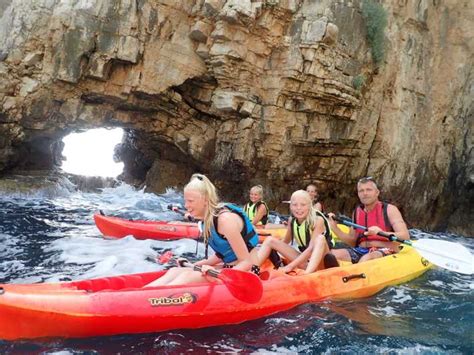 Pula Meereshöhlen Kajak Abenteuer Schnorcheln Und Klippenspringen
