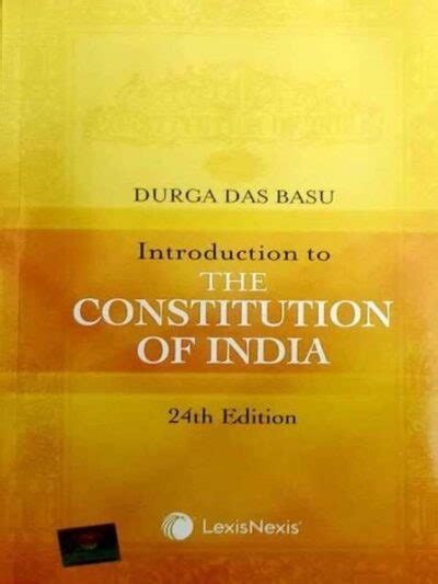 Lexisnexis Introduction To The Constitution Of India By Durga Das Basu