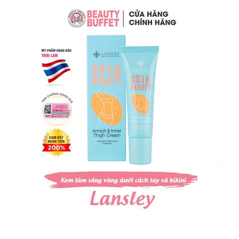 Mua Kem giảm thâm vùng da dưới cánh tay và vùng bikini Lansley 15g giá rẻ nhất TecKi Vn