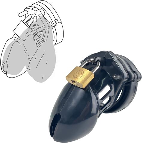 Chrontier Male Chastity Devices BDSM Chastity Penis Cock Cage With Lock