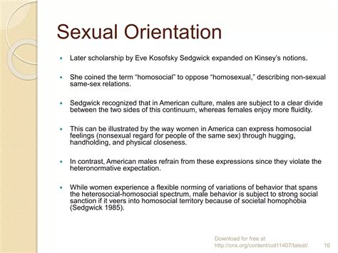 Chapter 12 Gender Sex And Sexuality PPT