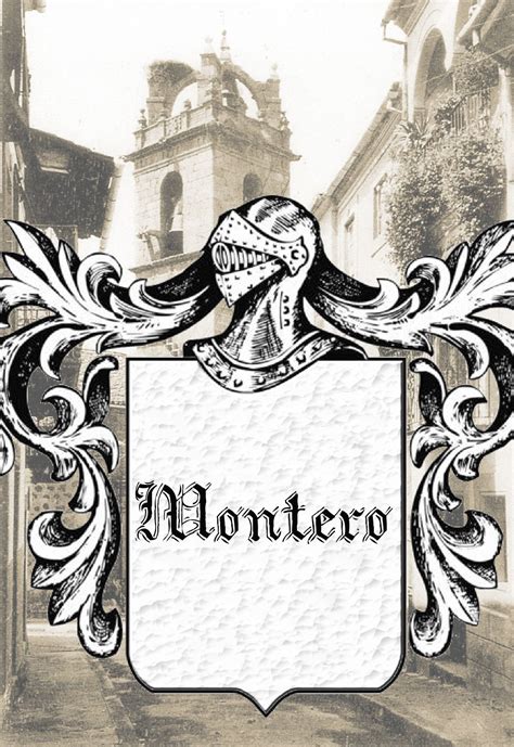 Apellido Montero Baños de Montemayor Historia y Genealogía