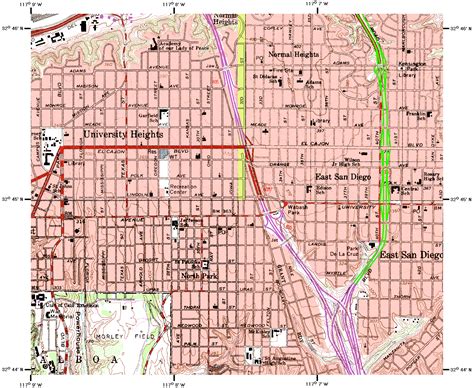 Map Of San Diego Neighborhoods - Maps For You