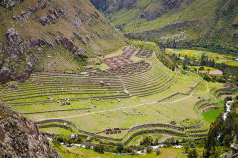 trail map  trails  peru