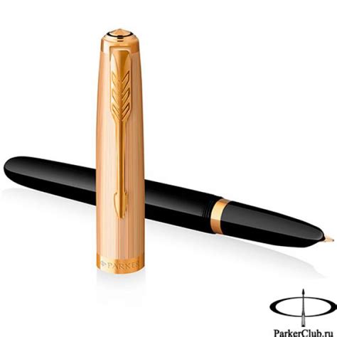 Перьевая ручка Parker (Паркер) 51 Premium Black GT F 18K. Артикул: 2123511