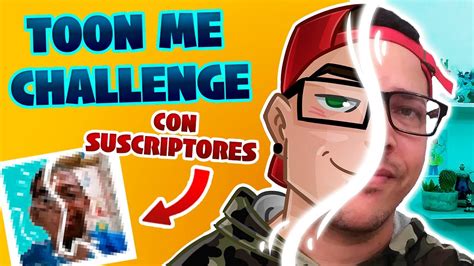 DIBUJANDO A MIS SUSCRIPTORES TOON ME CHALLENGE Trada Art YouTube