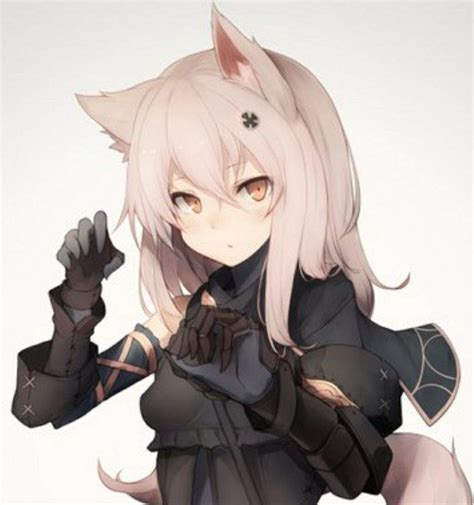 Anime Wolf Girl Wallpapers Wallpaper Cave