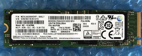 Ssd Samsung Mzvlw Hehp L Pm Gb M Nvme