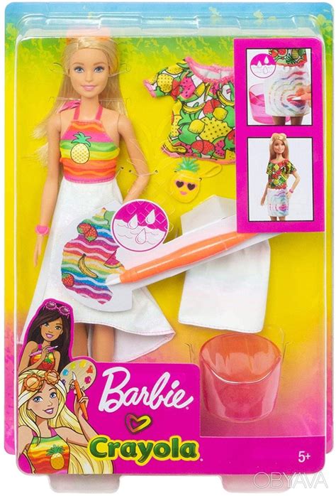 ᐈ Кукла Барби Крайола Фруктовый сюрприз Barbie Crayola Rainbow Fruit