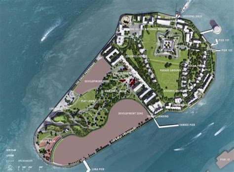 Governors Island New York City New York Place With Historical