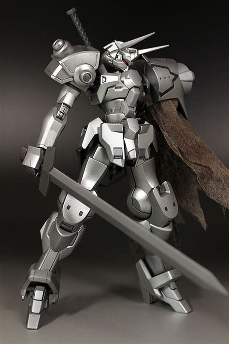 Hg 1144 Silver Knight Gastima Customized Build Gundam Model