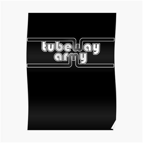 tubeway army poster  gorgeouspot redbubble