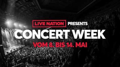 Live Nation Concert Week 2024 ist gestartet Jetzt Top Deals für