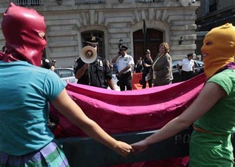 We Are All Hooligans Protests For Pussy Riot