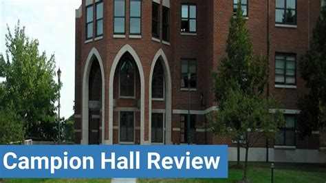 John Carroll University Campion Hall Review Youtube