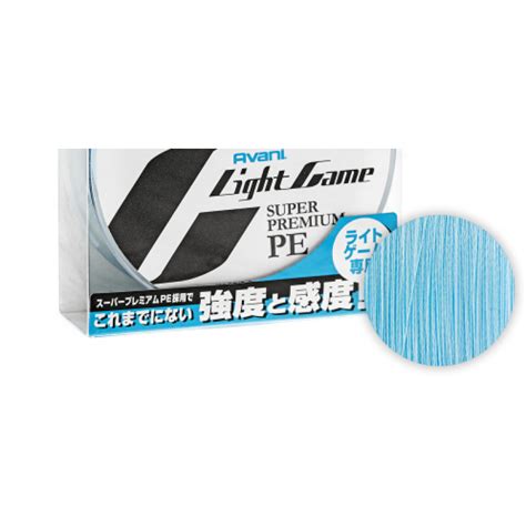 Fir Textil Varivas Avani Light Game Super Premium PE X4 Natural Blue ...