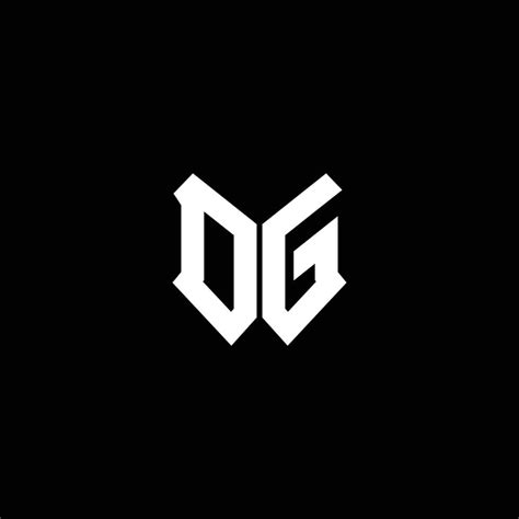 dg logo monogram with shield shape design template 4235936 Vector Art ...