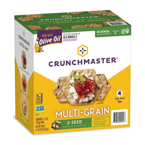 Amazon Crunch Master Seed Multi Grain Cracker With Olive Oil