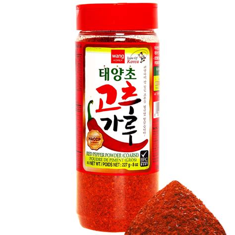 Wang Sun Dried Coarse Gochugaru Oif For Kimchi Red Pepper Flakes