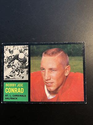 Topps Football Set Break Bobby Joe Conrad Sp Cardinals Ex Mt