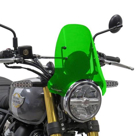 Powerbronze Naked Fluorescent Green Royal Enfield Bear 650 2025