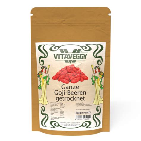 VITAVEGGY Getrocknete Super Food Beeren GOJI BEERE 1kg