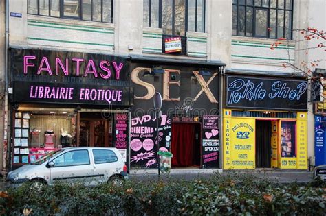 Sex Shops In Paris Editorial Stock Photo Image Of Design