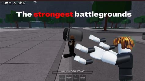 Roblox Strongest Battlegrounds Youtube