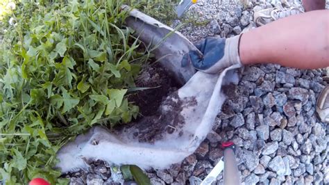 Геотекстиль 'Дорнит' 1год эксплуатации - YouTube