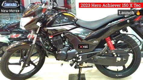 Hero Achiever X Tec Model Is Here Price Features