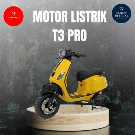 Jual Motor Listrik Vespa Listrik T3 Pro Uwinfly T 3 Pro Uwinfly Terbaru