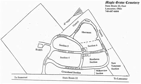 Maple Grove Cemetery – Site Plot Map – The Far-Land Legacy