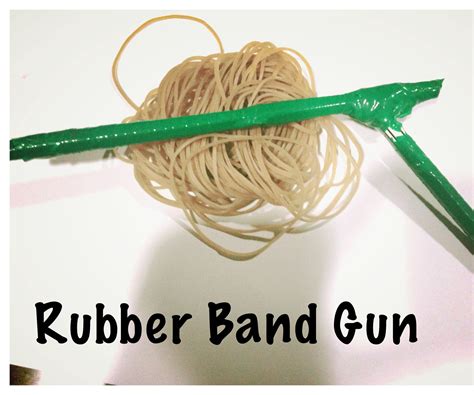 How to Make Rubber Band Gun : 11 Steps - Instructables