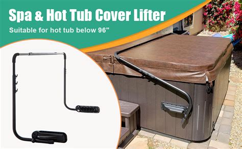 Amazon Homcosan Spa Cover Lift Top Mount Spa Hot Tub Cover
