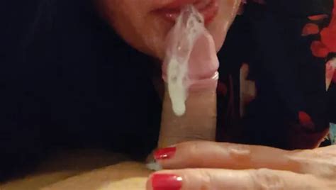 Mature Milf Sloppy Blowjob And Massive Cum Load In Her Mouth By Faphouse Xhamster