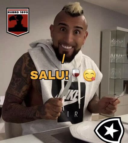 Vidal Protagoniza Memes Da Vit Ria Do Flamengo Diante Do Botafogo Lance