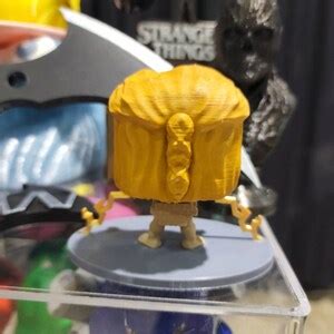 3D Printed Custom Funko Pop Naked Nude Thor Inspired Pixelated Figure Marvel Etsy