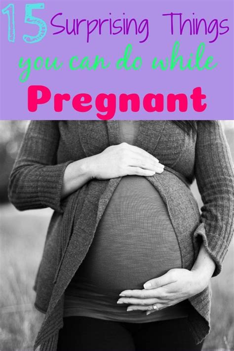 15 Surprising Things You Can Do While Pregnant Painting While Pregnant Pregnant Finding Out