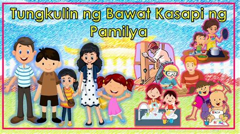 Melc Based Week 16 Kindergarten Tungkulin Ng Bawat Kasapi Ng Pamilya